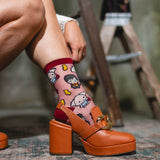 Harry Potter Dobby is Free Shimmer Sheer Crew Sock