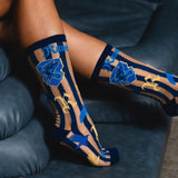 Harry Potter Ravenclaw Shimmer Sheer Mid High Sock