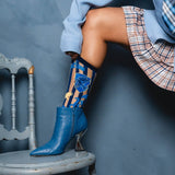 Harry Potter Ravenclaw Shimmer Sheer Mid High Sock