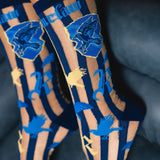 Harry Potter Ravenclaw Shimmer Sheer Mid High Sock