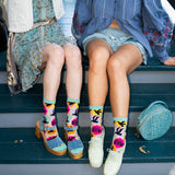 Hitchcock The Birds Sheer Crew Sock