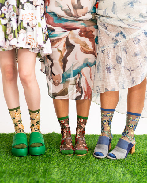 Zodiac Earth Signs Sheer Socks Bundle