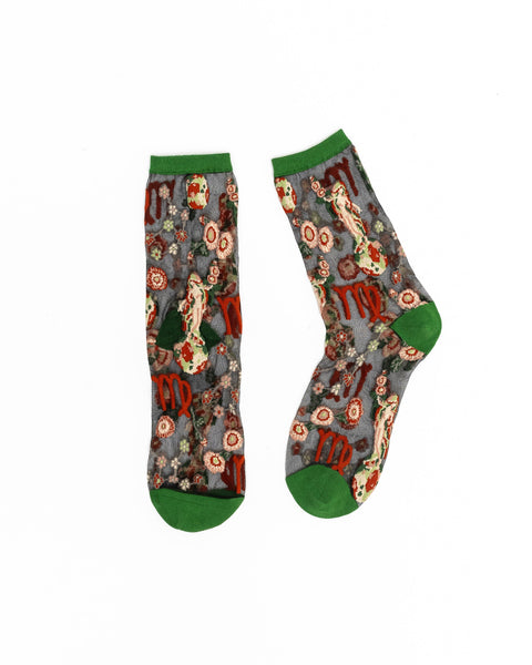 Zodiac Earth Signs Sheer Socks Bundle