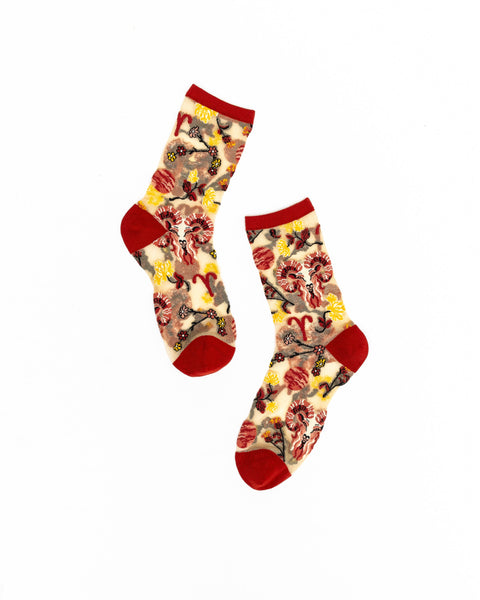 Zodiac Fire Signs Sheer Socks Bundle