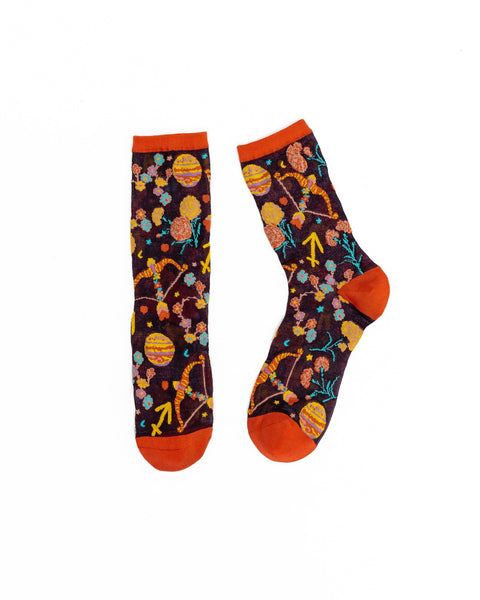 Zodiac Fire Signs Sheer Socks Bundle