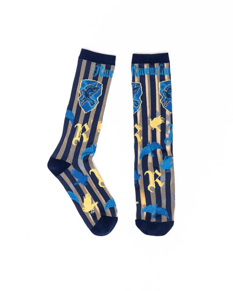 Harry Potter Ravenclaw Shimmer Sheer Mid High Sock