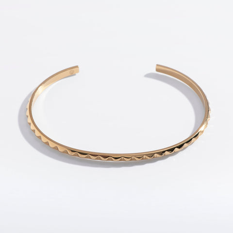 Pyramid Spike Cuff Bracelet