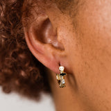 Spooky Huggie Hoop Earrings