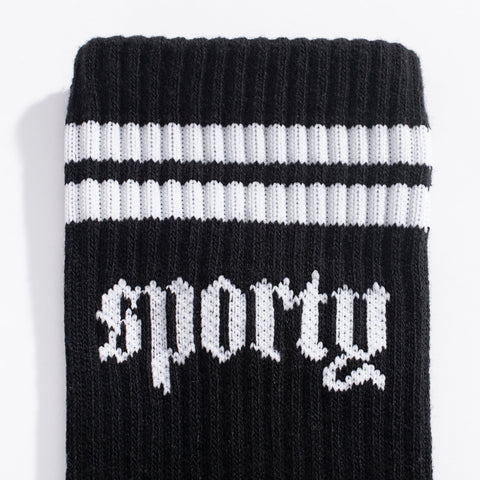 Sporty Athletic Crew Socks