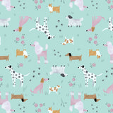 Dogs Skater Skirt