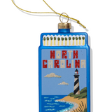 Matchbook Ornament - North Carolina
