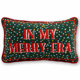 Needlepoint Pillow - In My Merry Era