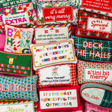 Needlepoint Pillow - May Your Days Be Merry & Bright