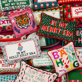 Needlepoint Pillow - In My Merry Era