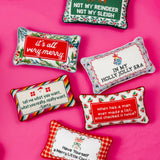Needlepoint Pillow - It's All Very Merry