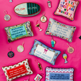 Needlepoint Pillow - When Has a Man Ever Made A List..