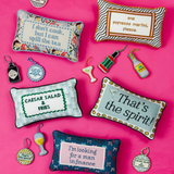 Needlepoint Pillow - I'm Looking for a Man In Finance