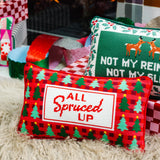 Needlepoint Pillow - All Spruced Up