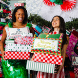 Needlepoint Pillow - Merry Martini'd
