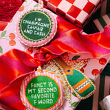 Needlepoint Ornament - Favorite F Word