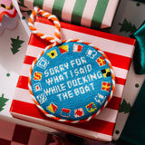 Needlepoint Ornament - Docking the Boat