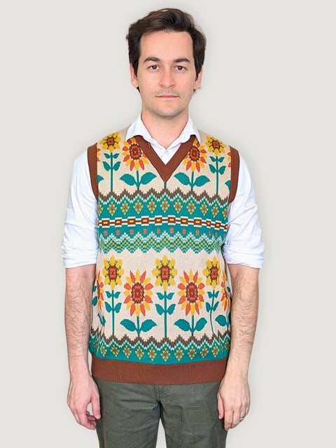Unisex Sunflower Vest