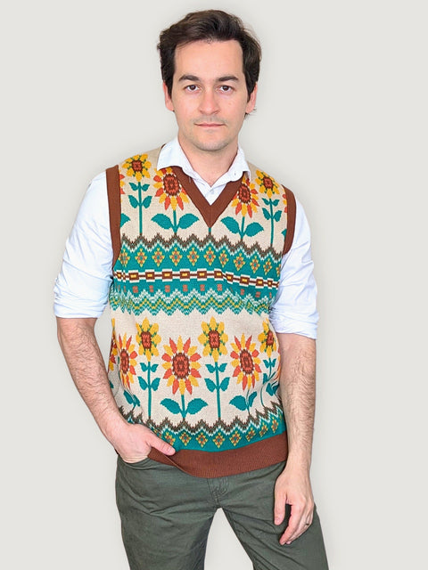Unisex Sunflower Vest