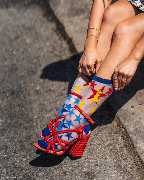 Supergirl Sheer Socks Bundle