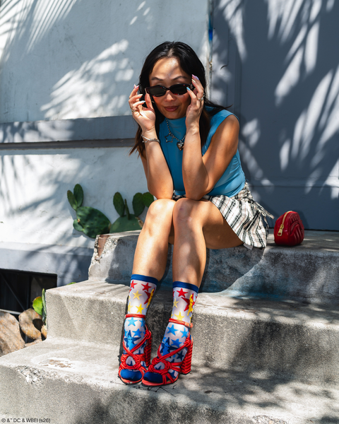 Supergirl Sheer Socks Bundle