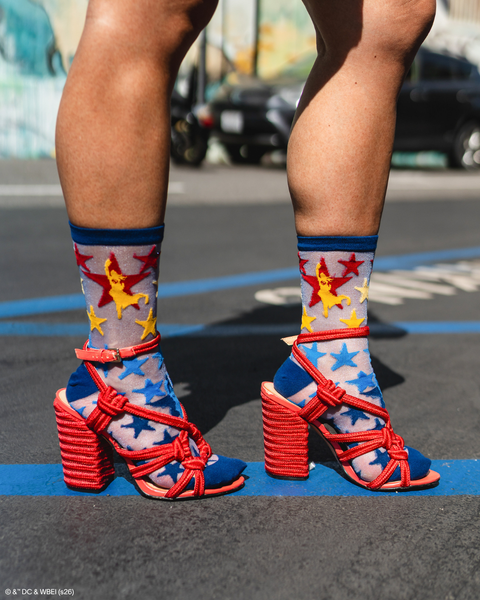 Supergirl Sheer Socks Bundle