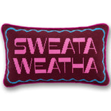 Needlepoint Pillow - Sweata Weatha