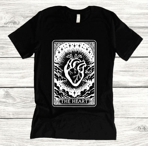 The Heart Tarot: T-Shirt, Pullover, Hoodie, Tank or Long Sleeve