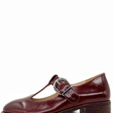 Trapper Leather Mary Janes