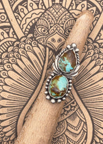 Sterling Silver Turquoise Statement Ring