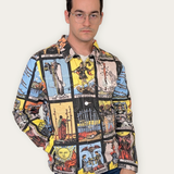 Unisex Tarot Card Denim Jacket