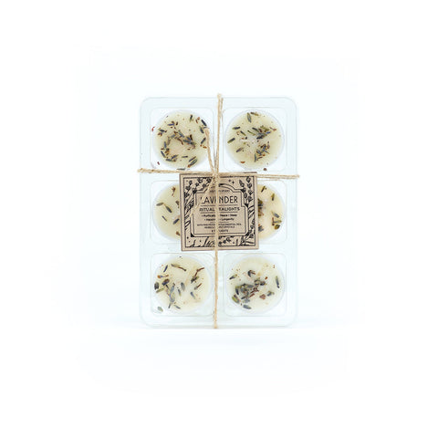 Ritual Tealight Candles, set of 6