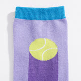 Tennis Ball Crew Socks
