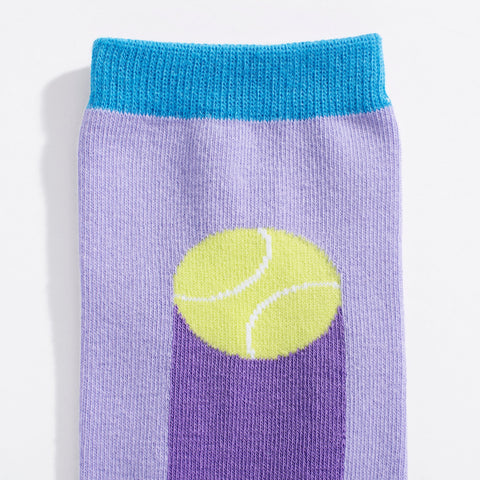 Tennis Ball Crew Socks