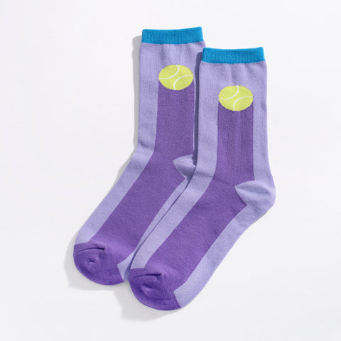 Tennis Ball Crew Socks