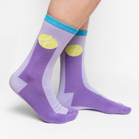 Tennis Ball Crew Socks