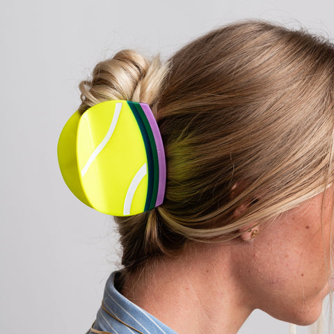 Tennis Ball Hair Claw