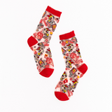 The Powerpuff Girls™ Blossom Shimmer Sheer Crew Sock