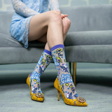 The Powerpuff Girls™ Bubbles Shimmer Sheer Crew Sock