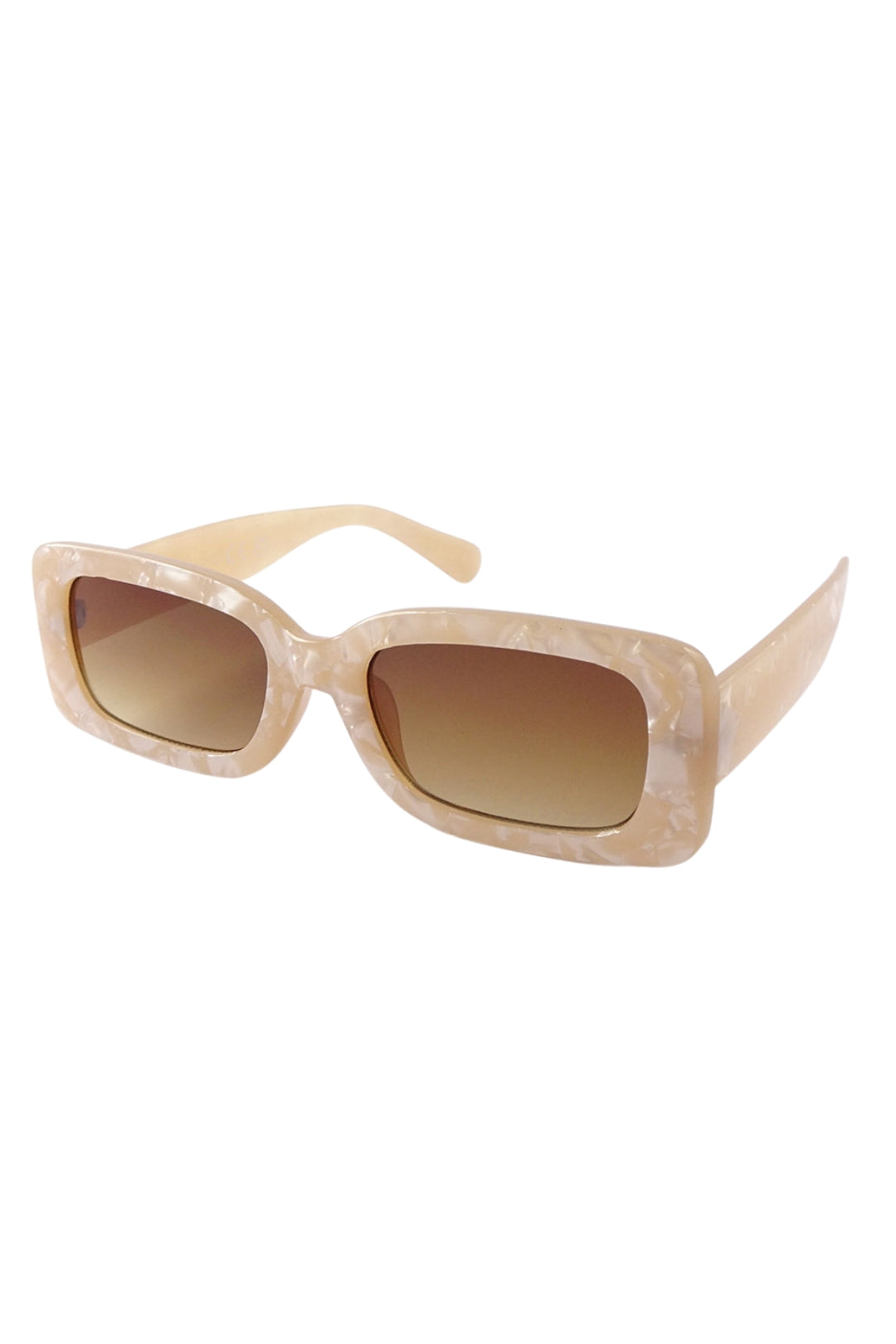 NATASHA Marble Beige Sunglasses