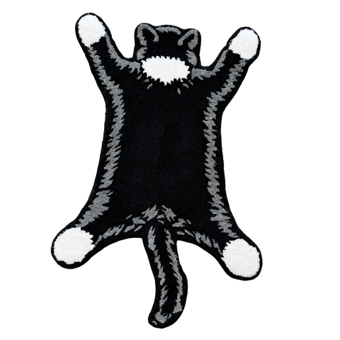 Tuxedo Cat Hunting Rug