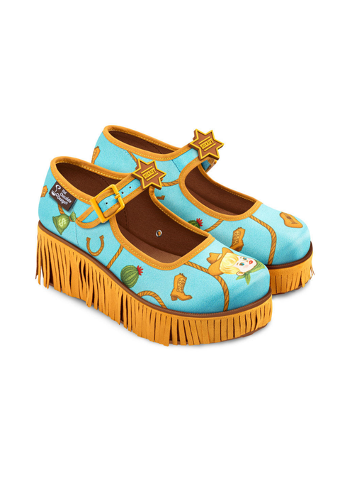 Chocolaticas® Sheriff Women's Mary Jane Platform