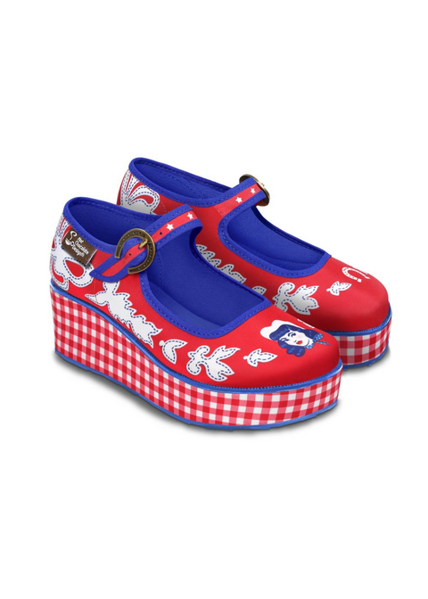 Chocolaticas® Cowgirl Women's Mary Jane Platform