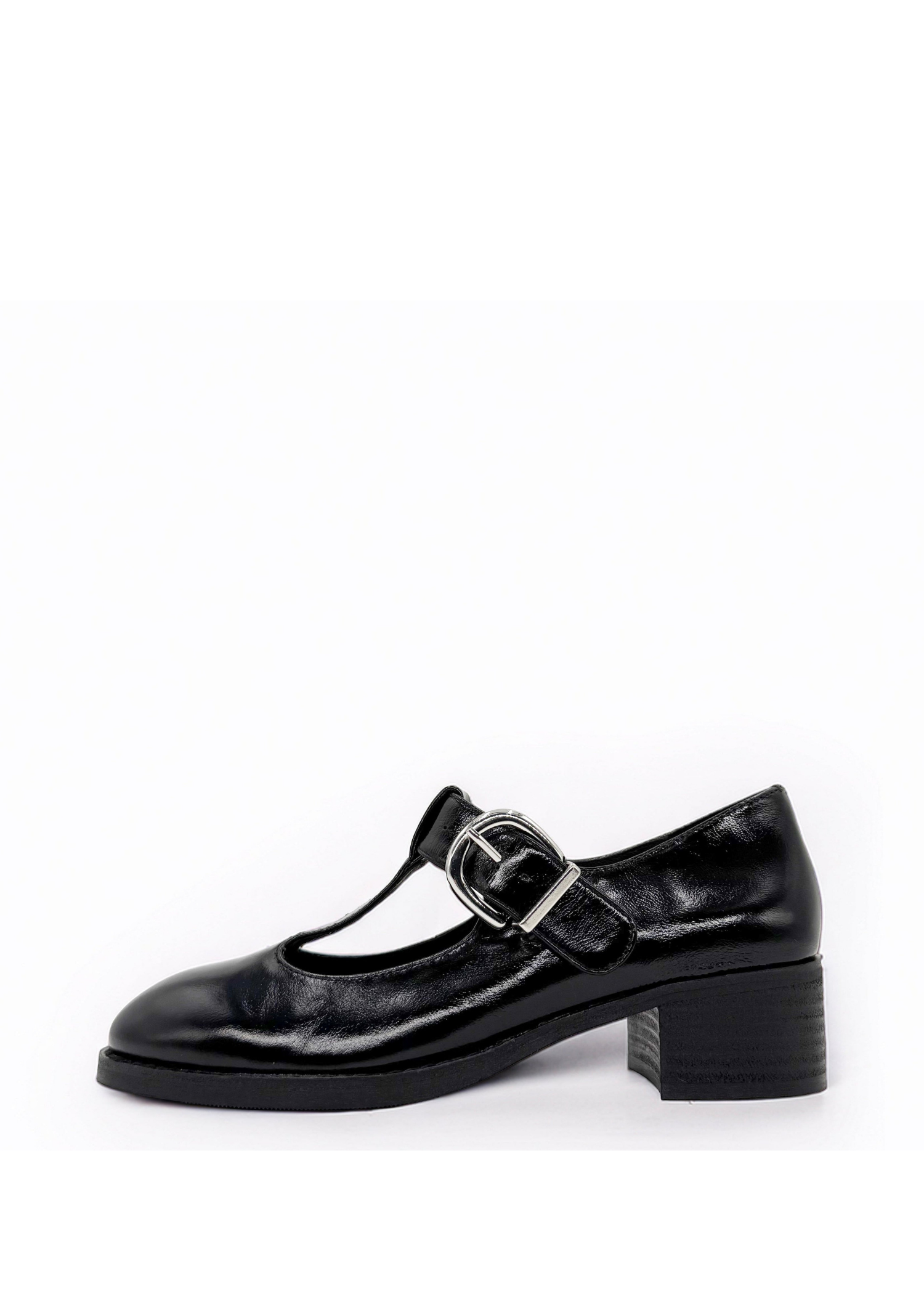Trapper Leather Mary Janes