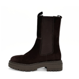 Sherry Nubuck Lugsole Booties