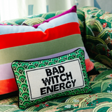 Needlepoint Pillow - Bad Witch Energy